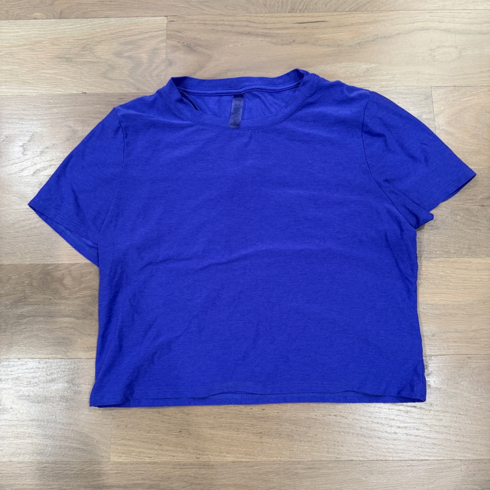 Beyond Yoga Purple Crop Top
